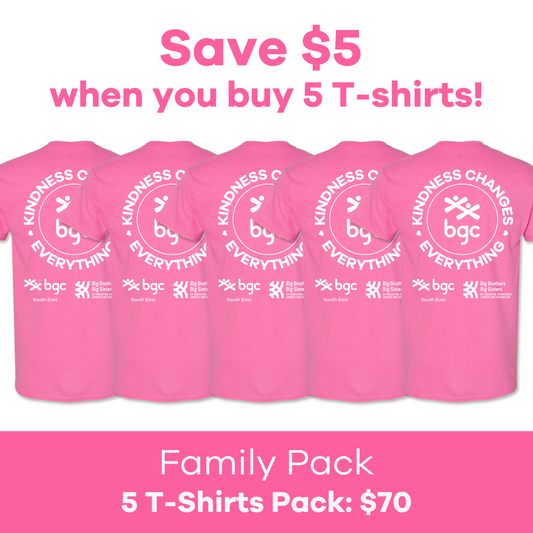 Family Pack (5 T-Shirts)